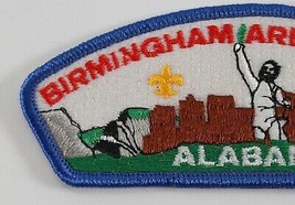 Vintage Alabama Birmingham Council Blue Border BSA Boy Scout CSP Shoulder Patch - £9.19 GBP