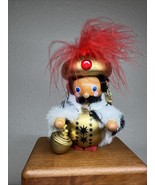 Vintage Steinbach Handmade Germany Wood Gold Wiseman Christmas Ornament - $27.43 CAD