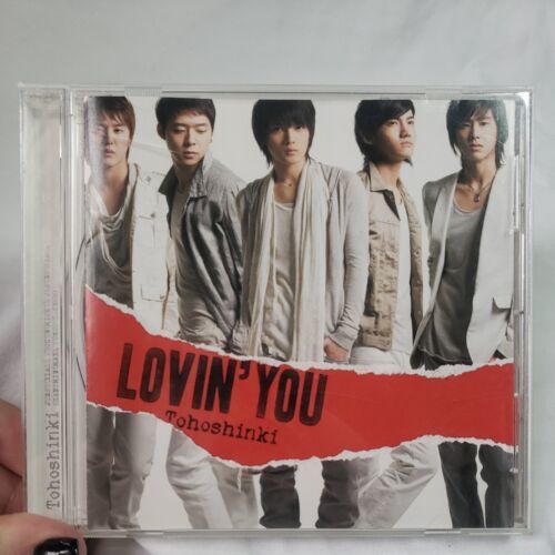 Primary image for TVXQ Tohoshinki Lovin’ you First Press Limited Edition CD 