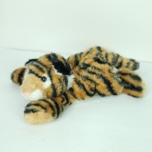 Striped Tiger Full Body Hand Puppet Talking Growling Orange black plush ... - $21.77