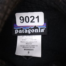 Patagonia Vest Women Small Black Casual Lightweight Fuzzy Soft Full Zip - £28.02 GBP