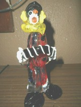 Jico Venetian Singing Glass Clown Original Sticker Made In Italy 3D Image - £68.41 GBP