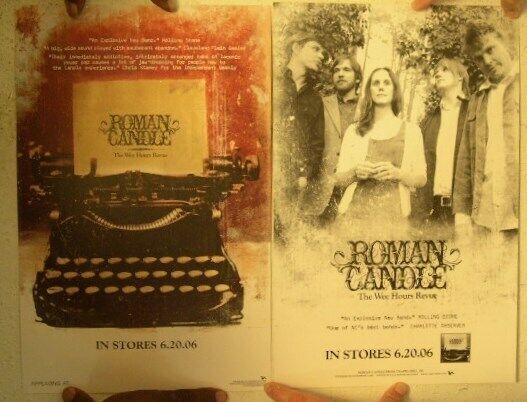 Roman Candle The Wee House Revue Two Sided Poster - $26.99