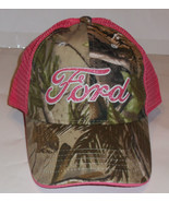 NWT WOMENS Ford / REALTREE APG BRIGHT PINK W/ CAMOUFLAGE NOVELTY BASEBAL... - $25.50 CAD