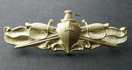 US Navy Officer Surface Warfare Full Service Breast Pin Badge 2.75 inches USN - £5.45 GBP