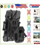 Durable Rotatable Bike Phone Holder - Fits 4-7&quot; Smartphones, No Tools Ne... - $47.37 CAD