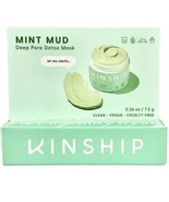 Kinship Mint Mud Deep Pore Detox Mask Detoxifying Face Mask Travel 0.26o... - £1.76 GBP