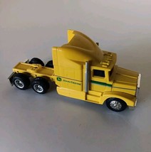 Ertl John Deere Yellow Truck Semi 18 Wheeler TRUCK ONLY NO TRAILER - $3.97