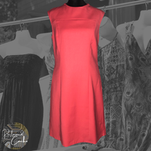 The Limited Pink Sleeveless Crew Neck Zip Back Lined Sheath Dress Size 6... - £35.38 GBP
