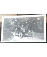 Old Vintage Photo ANTIQUE CLASSIC CAR  2 Men Driving Convertible Ford? - $33.55 CAD