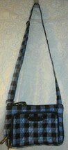 Vera Bradley Purse Cross body Little Hipster black  Buffalo Check - $57.00