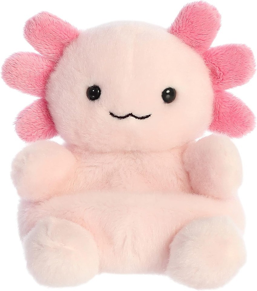 Aurora Plush Toy Adorable Palm Pals #33675 Ax Pink Axolotl 5 inch  NWT - $12.73