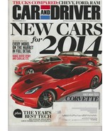 Car and Driver New Cars for 2014 Corvette Best Tech Chevy Ford Ram Cadil... - $19.99