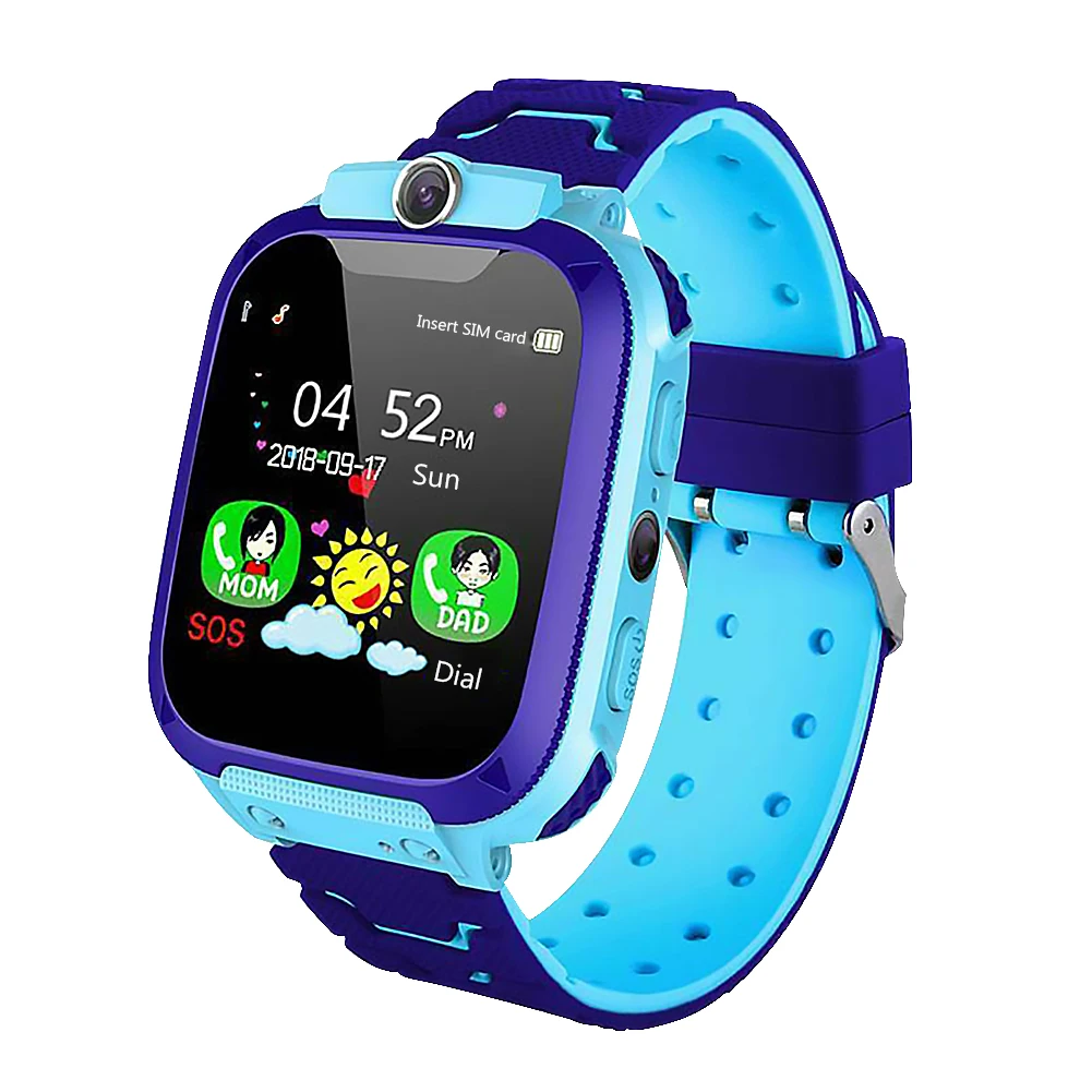 Q12 Children Smart Phone Call Watch Smart Watch Fashionable Dial SOS Anti Lost T - £128.87 GBP