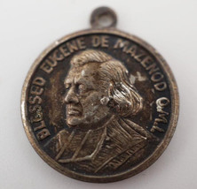 Religious Medallion Pendant Eugene De Mazenod - $24.74