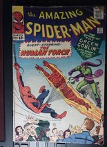 Amazing Spider-Man 17, 1964 Green Goblin and Human Torch, cream to off white - £151.18 GBP