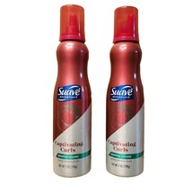 Suave Professionals Captivating Curls Whipped Cream Hair Mousse 7 oz (2 pack) - £23.22 GBP