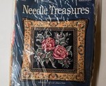 Needle Treasures Midnight Roses Pillow Needlepoint Kit #06621 12&quot;x12&quot; NEW - $24.74