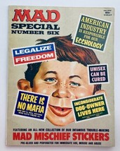 Mad Super Special Magazine No. 6 1971 Legalize Freedom 6.0 FN Fine No Label - £14.14 GBP