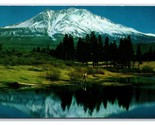 Mount Shasta Panorama California CA UNP Chrome Postcard R9 - $1.93