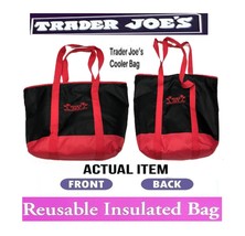 ?TRADER JOE&#39;S Insulated ➕? COOL BAG Reuseable Shopping TOTE Large ?BUY N... - $917.35 MXN