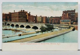 NY Aqueduct Carrying Erie Canal over Geneaee River udb Postcard D14 - $6.95