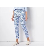 Forever 21 Sz M Capri White Skinny Low Rise Pants Pockets Casual Summer - $17.11