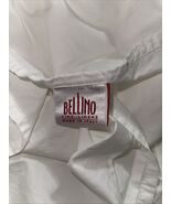 BELLINO ITALIAN LINEN- 100% Cotton White Queen Flat Sheet 88 x 104 LOWES... - $27.52