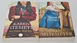 Lot of 2 Romance Novels by Karen Witemeyer - £5.58 GBP