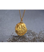 American coin pendant. 14k  gold necklace with stamping American coin pe... - $1,096.05 CAD