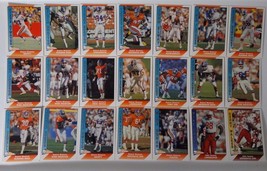 1991 Pacific Denver Broncos Team Set of 21 Football Cards - £3.93 GBP