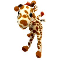 Vintage 1998 Liberty Toy Plush Giraffe Brown White Bendable Legs Stuffed... - £10.40 GBP