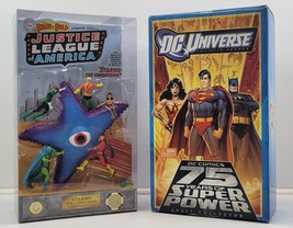 B) 2010 San Diego Comic Con Justice League of America DC Universe Starro Figures - £156.42 GBP
