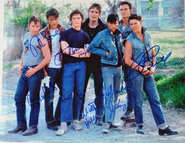 The Outsiders Cast Signed Photo X6 - Tom Cruise, Matt Dillon ++ 11&quot;x14&quot; - w/COA - £704.03 GBP