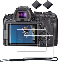Screen Protector Designed for Canon Eos R6 R6II R6 MARK II Tempered Glas... - £17.48 GBP