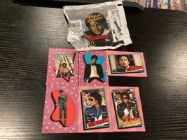 MICHAEL JACKSON COLLECTOR CARDS OPENED PACKAGE BAZOOKA 6 Cards - $4.95