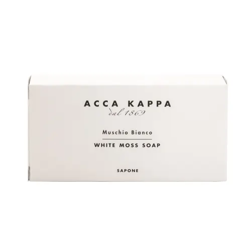 Acca Kappa White Moss Soap 50 gr Bars - Set of 6 - $19.99