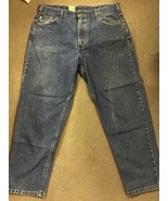 Carhartt B17 DST Tapered Leg Jeans Men Size 39x29 Relaxed Fit  Work Cotton - $17.41 CAD
