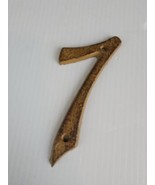 Distressed Number 7 House Number - £6.26 GBP