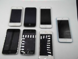 LOT OF (7) Ipod touch MODELS A1574, A1421, A1362, A1288 - $79.20