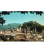 VNTG POST CARD SALZBURG VIEW FROM HUMBOLD TERRACE UNPOSTED 6 X 4 PHOTO CARD - $8.90