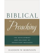Biblical Preaching: The Development and Delivery of Expository Messages ... - $69.45 CAD