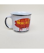 Boston Warehouse Where there is Smoke there is food w/Red Pig 3.5&quot; Tall Mug - £7.77 GBP