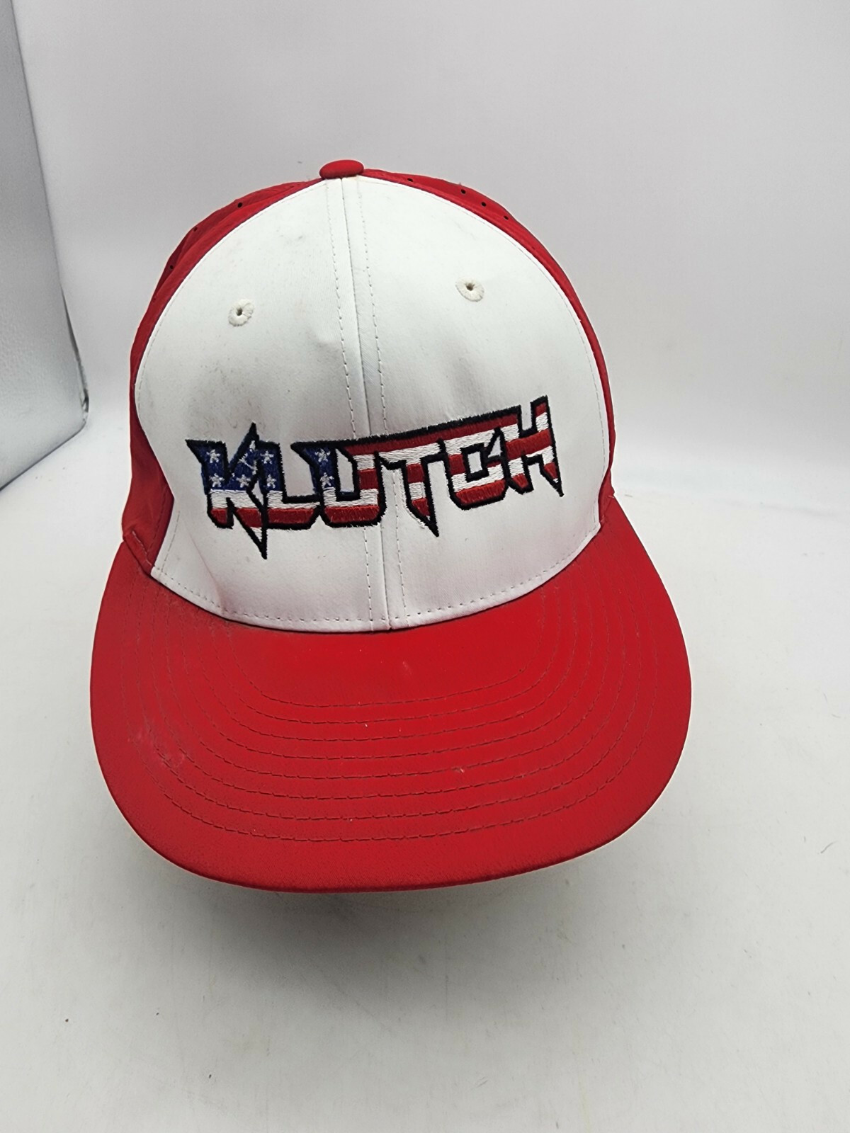 Vtg RICHARDSON RED L/XL PTS30 MENS KLUTCH  Baseball Cap - $12.50