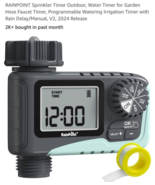 RAINPOINT Sprinkler Timer Outdoor Water Timer for Garden Hose Faucet Tim... - €15,30 EUR