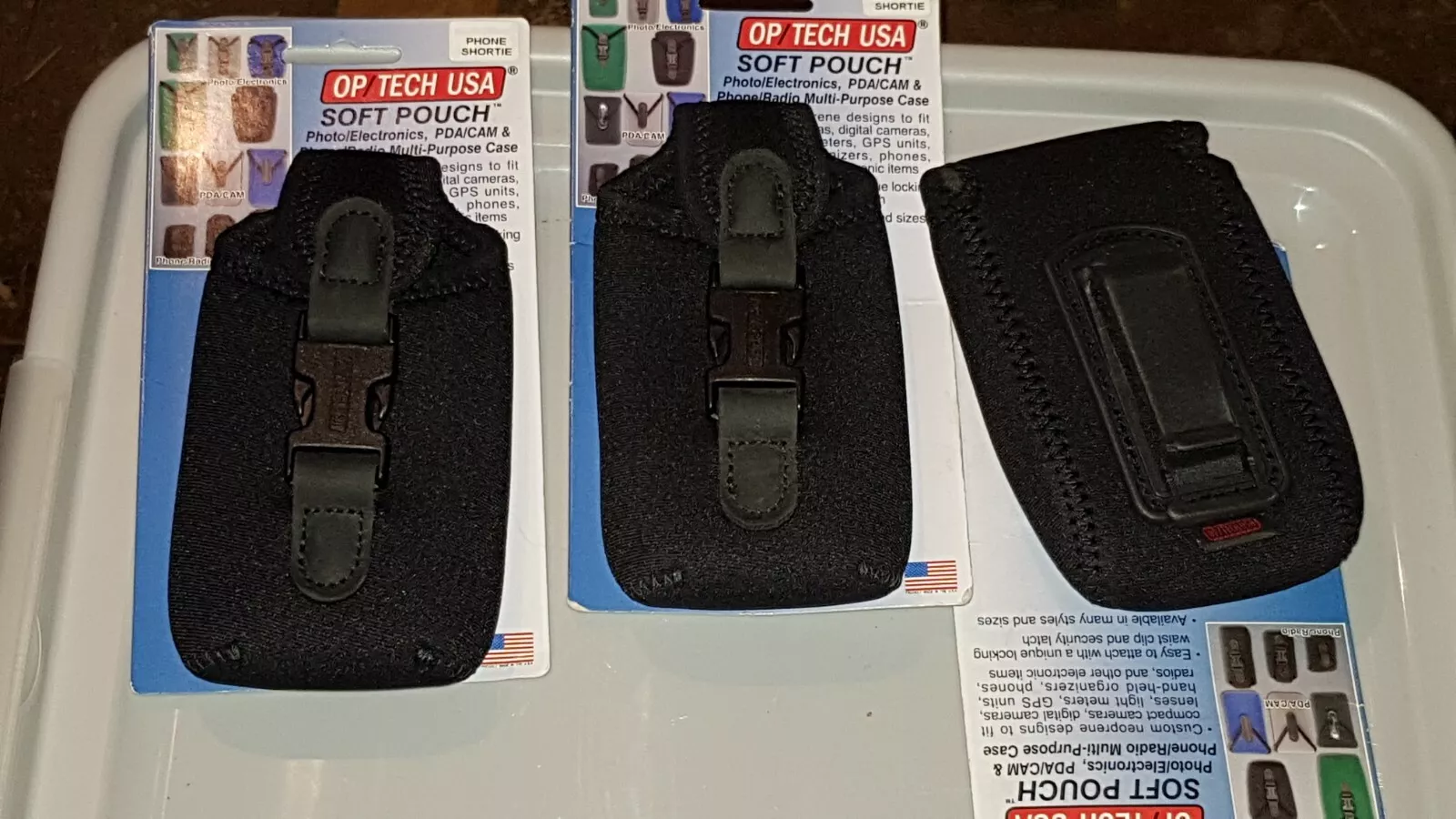 OP/TECH USA 7101084 Soft Pouch for Phone or Radio - Compact Protective S... - €15,35 EUR