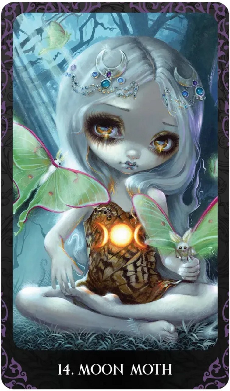 Strangeling Halloween Forever Jasmine Becket-Griffith Oracle Cards and Guidebook Item image 4