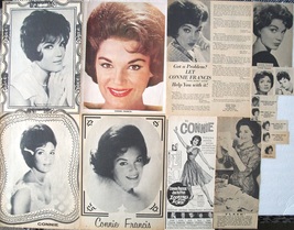 Connie Francis ~ 14 Color And B&amp;W Clippings, Articles, PIN-UPS From 1959-1966 - £8.04 GBP