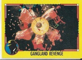M) 1990 Topps Dick Tracy Trading Card #25 Gangland Revenge - £1.55 GBP