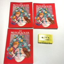 LOT Vintage 1988 Audio Cassette &amp; 3 Books NUTCRACKER Story Troll Assoc Christmas - £11.50 GBP